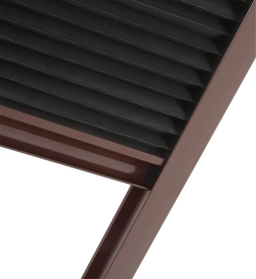 Insektenschutzrollo Hecht International für Dachfenster, Schwarz, Polyester - Bild 3