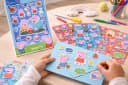 Peppa Pig Sticker-Set 8 Seiten, viele bunte Motive & Figuren Bild 3