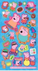 Peppa Pig Sticker-Set 8 Seiten, viele bunte Motive & Figuren Bild 5