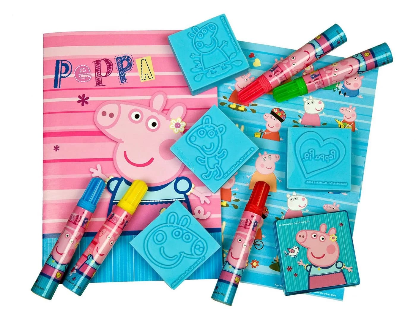 Peppa Pig Stempel Mega Stempelset Bunt - Bild 3