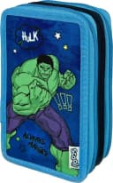 Scooli Federmäppchen Tripledecker Avengers Kinder Bunt Polyester Bild 1