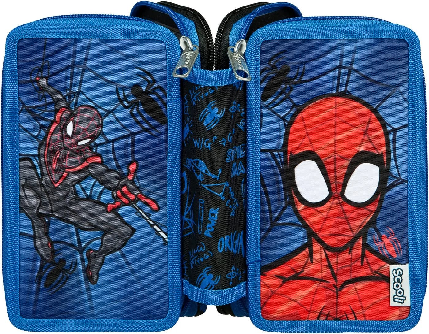 Federmäppchen SCOOLI Tripledecker Spider-Man Kinder Polyester - Bild 5