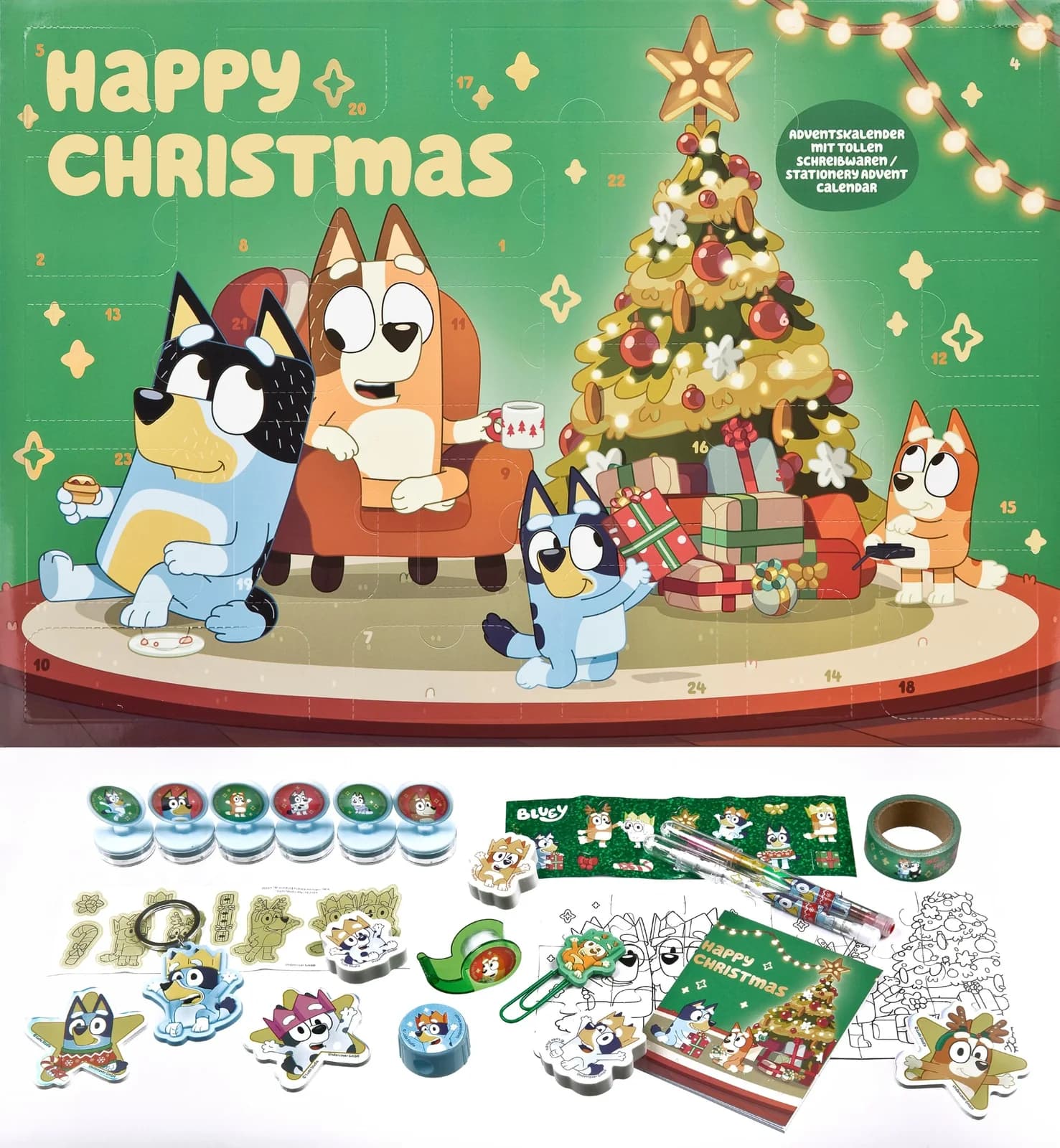 UNDERCOVER Bluey Adventskalender 2026 Bunt