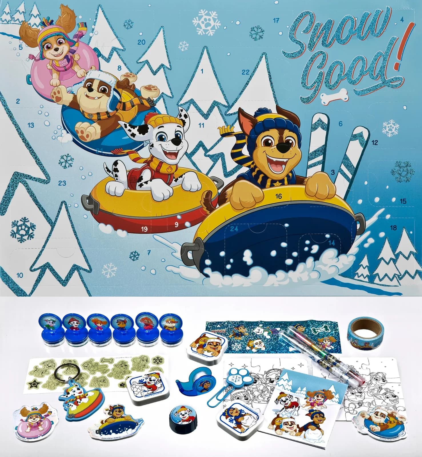 Undercover Paw Patrol Adventskalender 2026 Bunt