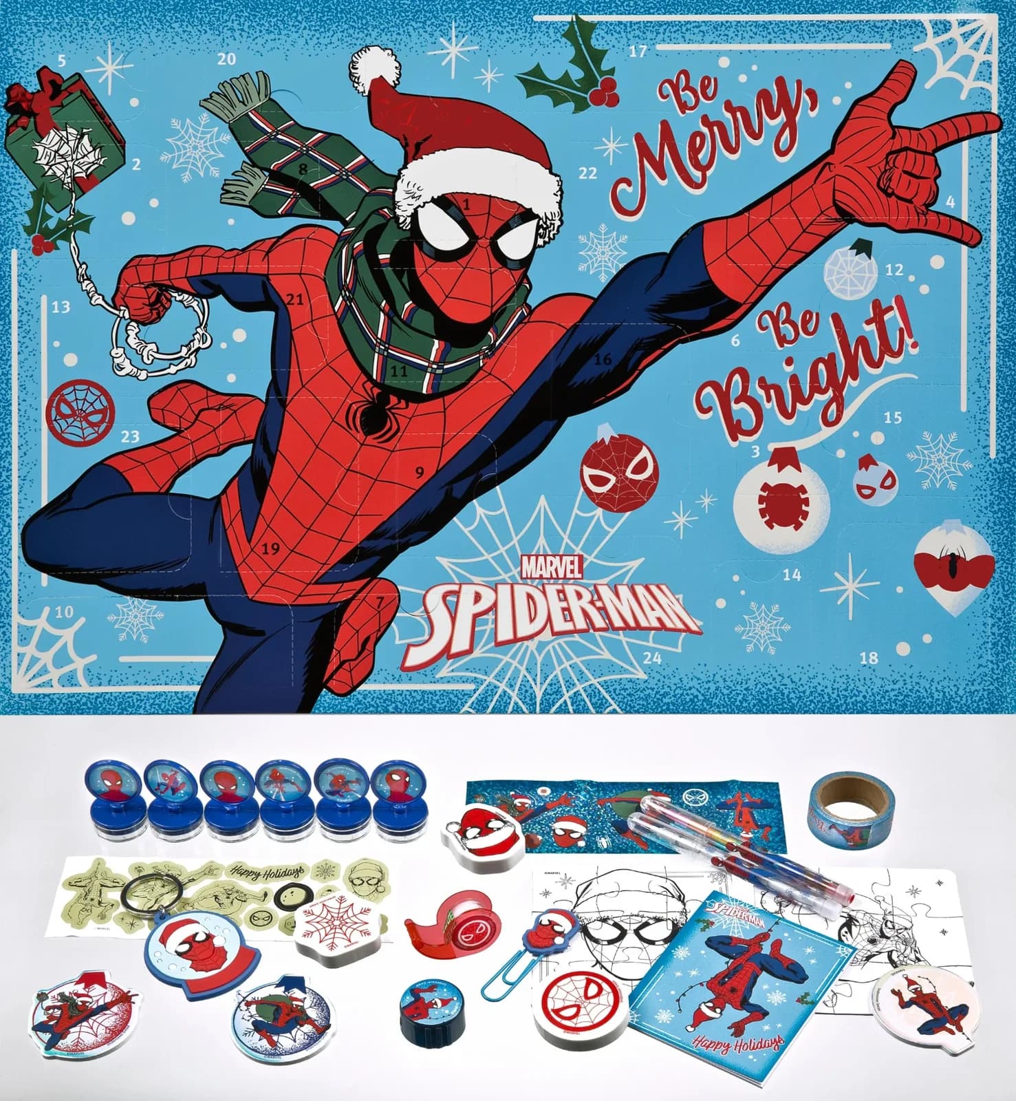 Undercover Spielzeug-Adventskalender Spider Man 2026 Bunt