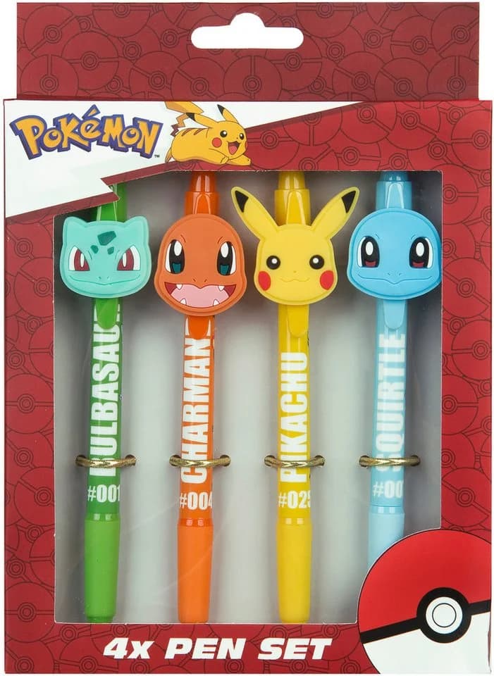 UNDERCOVER Pokémon Notizbuch Set Kinder Bunt mit 4 Stiften - Bild 3