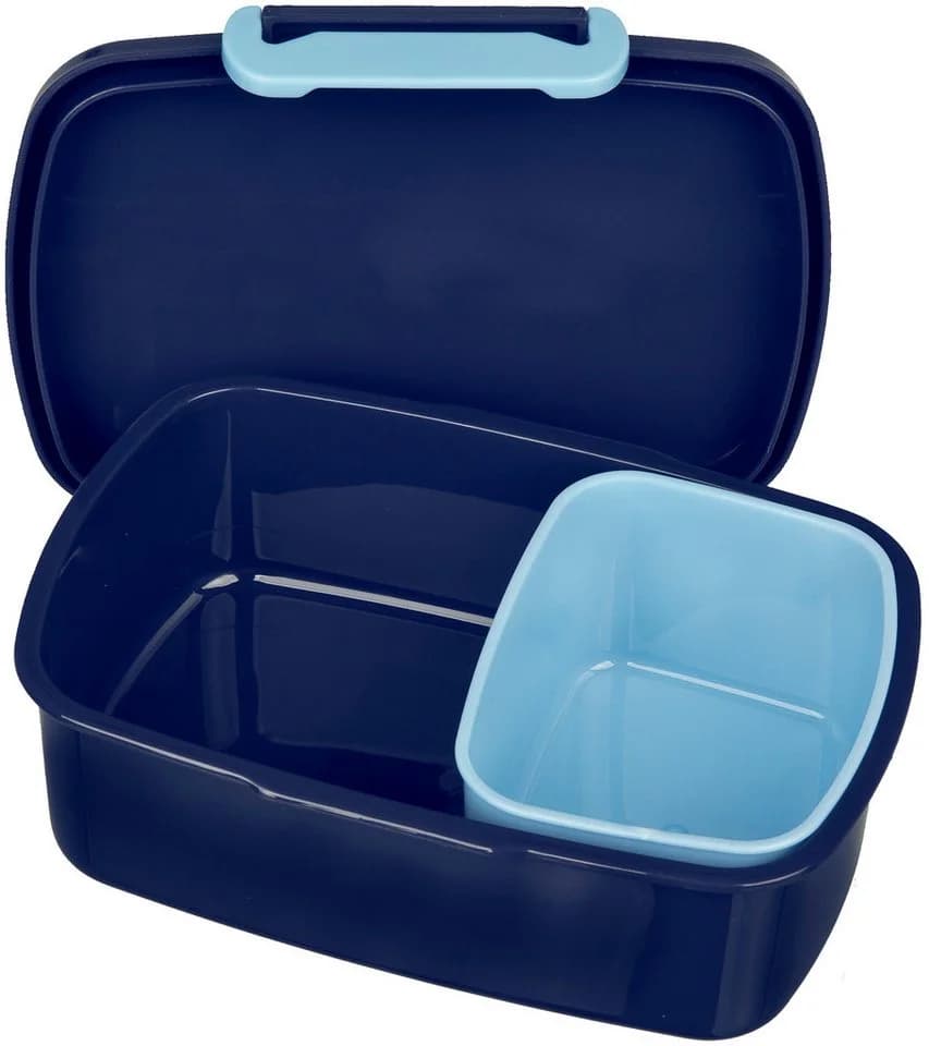 Scooli Lunchbox Set mit Trinkflasche Kinder Blau - Bild 4