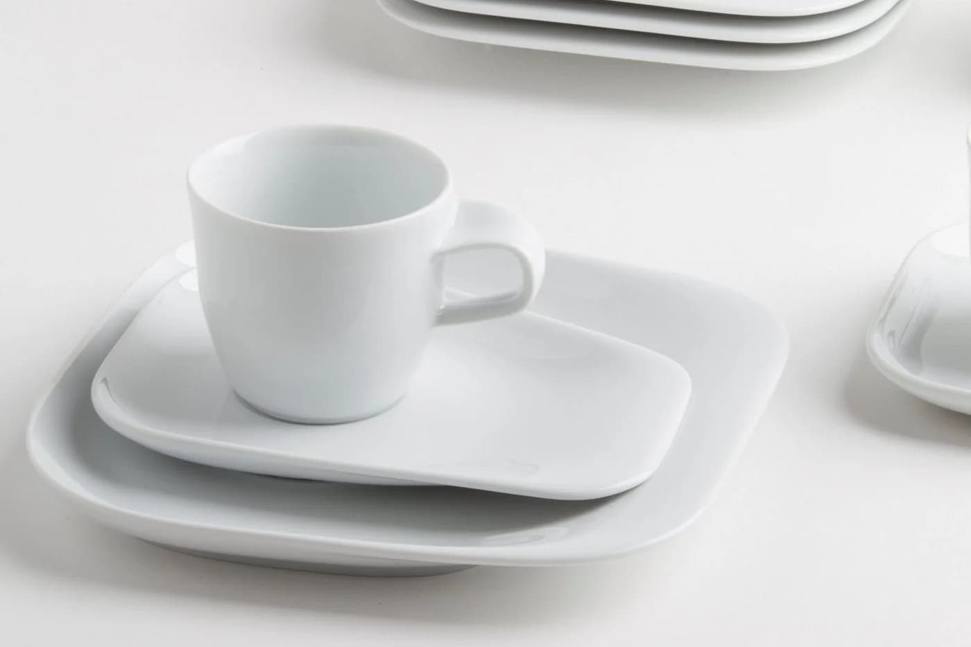 KAHLA Kaffeeservice Elixyr 12-teilig Weiß Porzellan - Bild 4