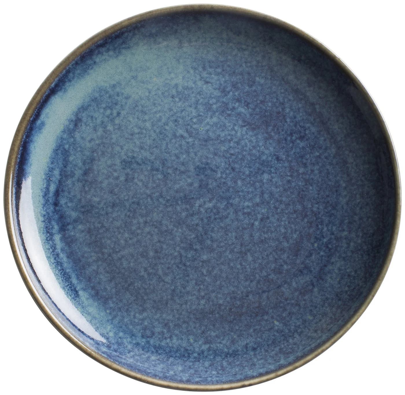 KAHLA Frühstücksteller Homestyle 21 cm Blau Handglasiert