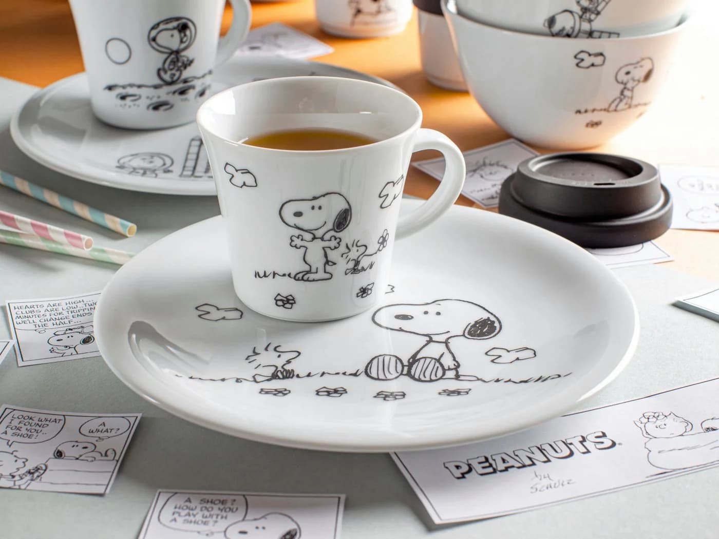 KAHLA Tasse Peanuts Flower Obertasse 0,22l Porzellan