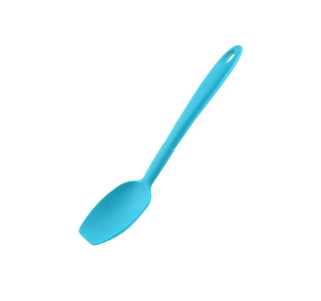 Kochblume Soßenlöffel S Blau Silikon mit Edelstahlkern - Bild 2