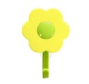 Kochblume Dekohaken Blumenhaken S, mit Saugnapf Gelb Bild 2