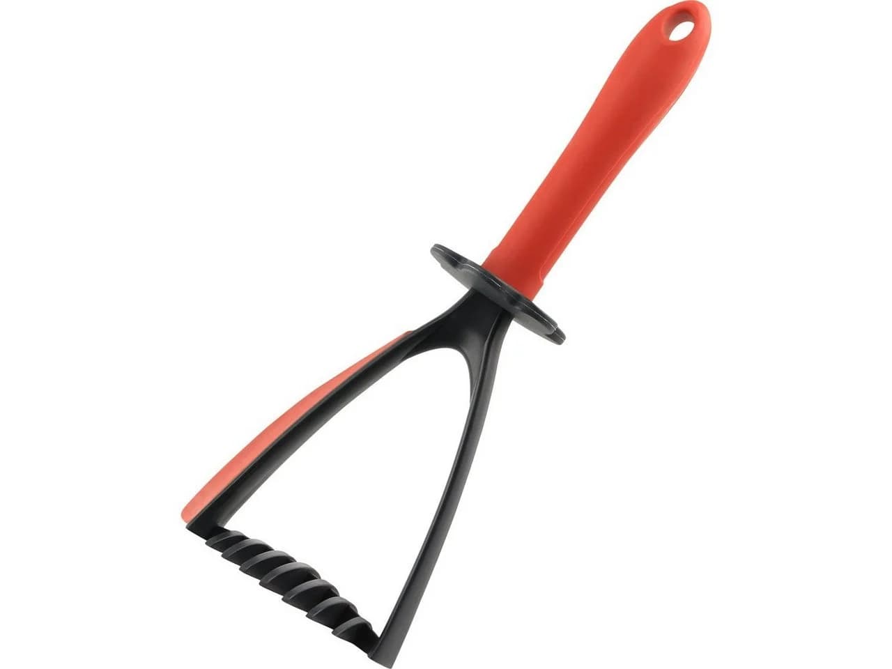 Kochblume Kartoffelstampfer mit Schaber-Lippe Anthrazit/Rot - Bild 2