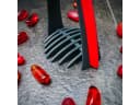 Kochblume Kartoffelstampfer mit Schaber-Lippe Anthrazit/Rot Bild 5