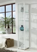 FIF MÖBEL Vitrine OPTIMA Weiß 172cm ESG Glas Bild 1