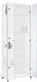 FIF MÖBEL OPTIMA Vitrine Weiß mit Sicherheitsglas Bild 3