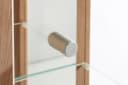 FIF MÖBEL Vitrine OPTIMA Nocefarben mit LED-Beleuchtung Bild 4