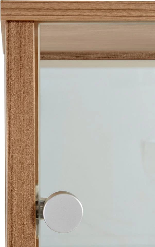 FIF MÖBEL Vitrine OPTIMA Nocefarben mit LED-Beleuchtung - Bild 5