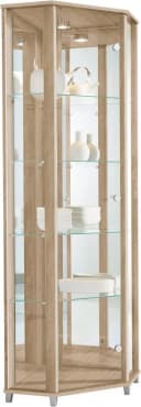fif möbel Eckvitrine TRIO mit LED-Beleuchtung und Glastür Bild 2