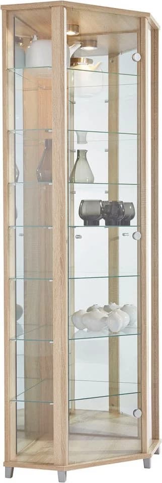 FIF MÖBEL Eckvitrine TRIO 172 cm mit LED-Beleuchtung - Bild 2