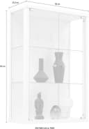 FIF MÖBEL Vitrine OPTIMA Weiß 2x Glastür Sammlervitrine Bild 1