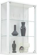 FIF MÖBEL Vitrine OPTIMA Weiß 2x Glastür Sammlervitrine Bild 2