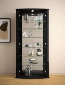 Vitrine FIF MÖBEL STELLA Schwarz Sammlervitrine Bild 2