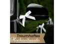 Praknu Antennenschleifen Weiß Set 50 St Satinband Hochzeit Deko Bild 1