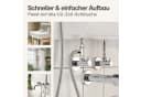 Praknu Bidet Set mit Handbrause & Halter Edelstahl Silber Bild 4