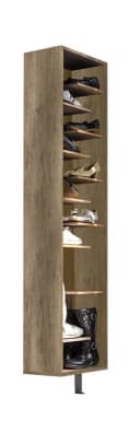 Mäusbacher Schuhschrank drehbar mit Spiegel wildeiche trüffel Bild 4