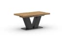Mäusbacher Esstisch Komfort Ausziehbar Braun/Graphit Bild 2