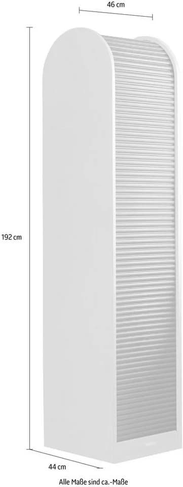 Mäusbacher Rollladenschrank Big System Office Grau Schwarzstahl - Bild 3