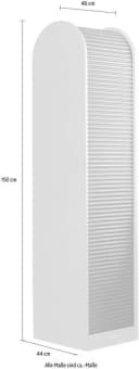 Rollladenschrank MÄUSBACHER Big System Office Weiß Graphit Bild 3