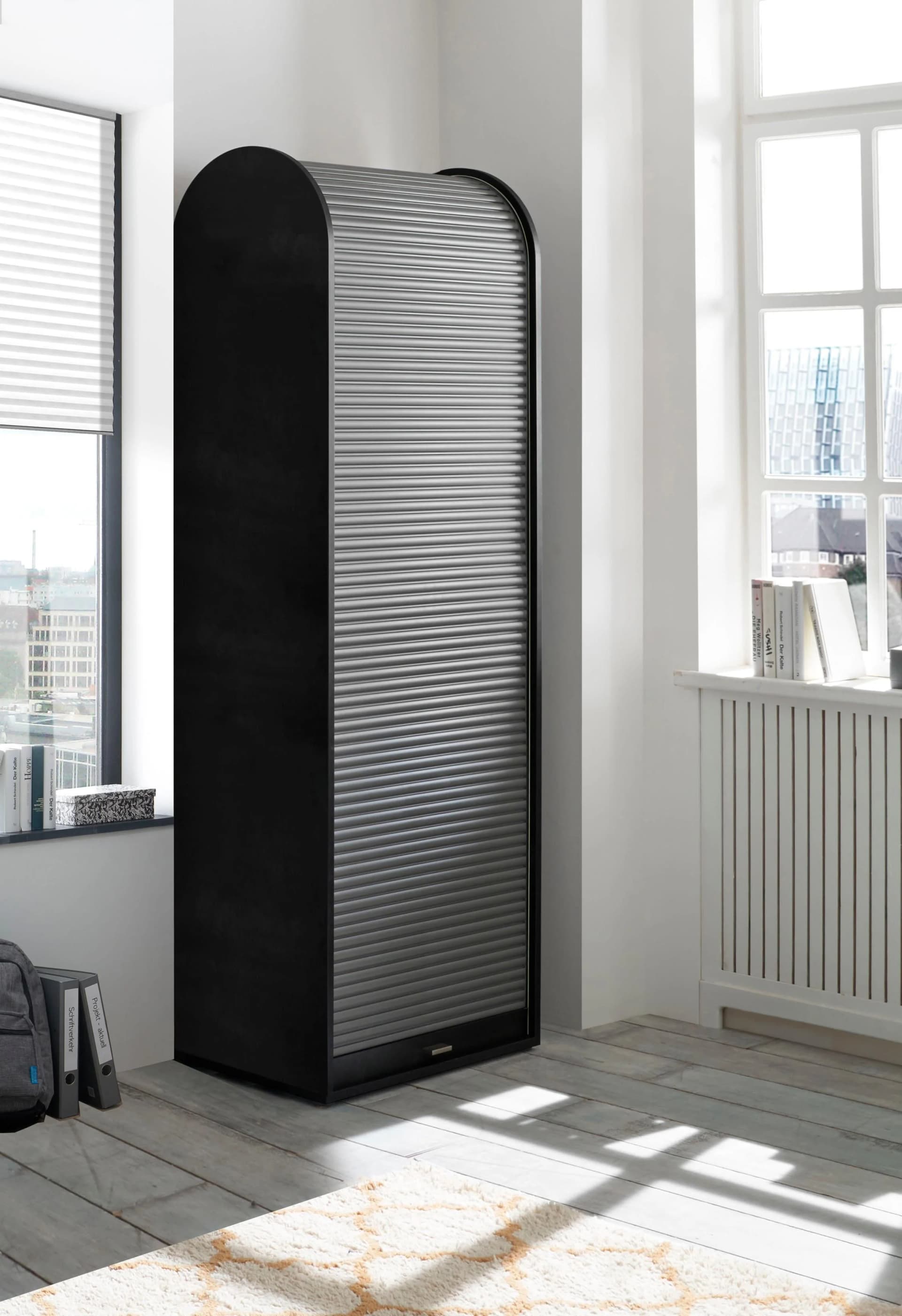 Mäusbacher Rollladenschrank Big System Office Grau