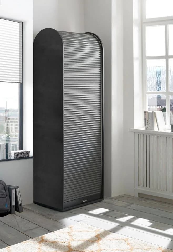 Mäusbacher Rollladenschrank Big System Office Grau - Bild 2