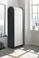 Mäusbacher Rollladenschrank Big System Office Graphit/Weiß Bild 2