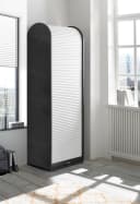 Mäusbacher Rollladenschrank Big System Office Graphit/Weiß Bild 5