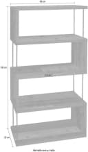 MÄUSBACHER Standregal Sticks Regale Texas Oak Modern Bild 3