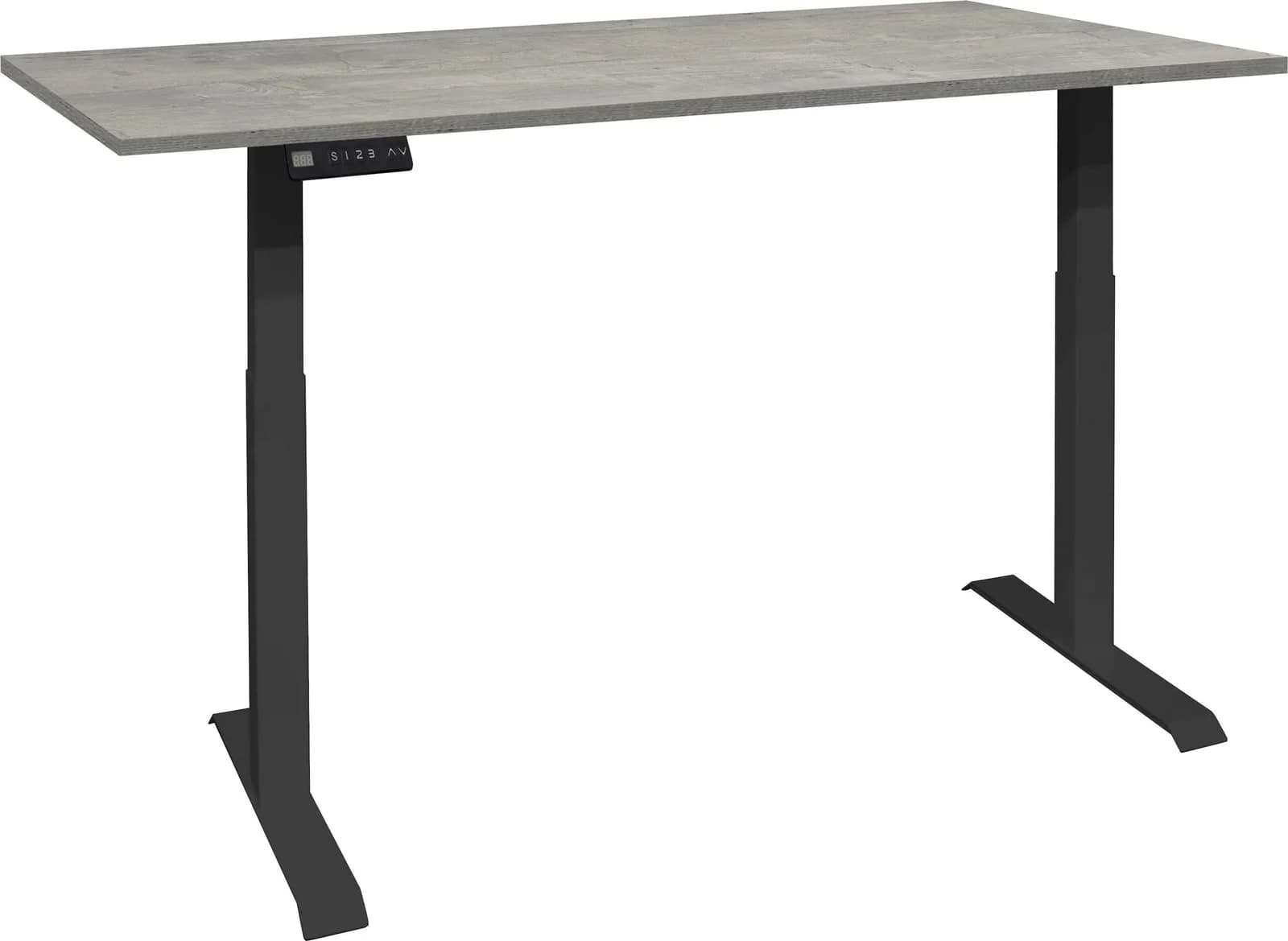 MÄUSBACHER Big System Office Schreibtisch elektrisch höhenverstellbar