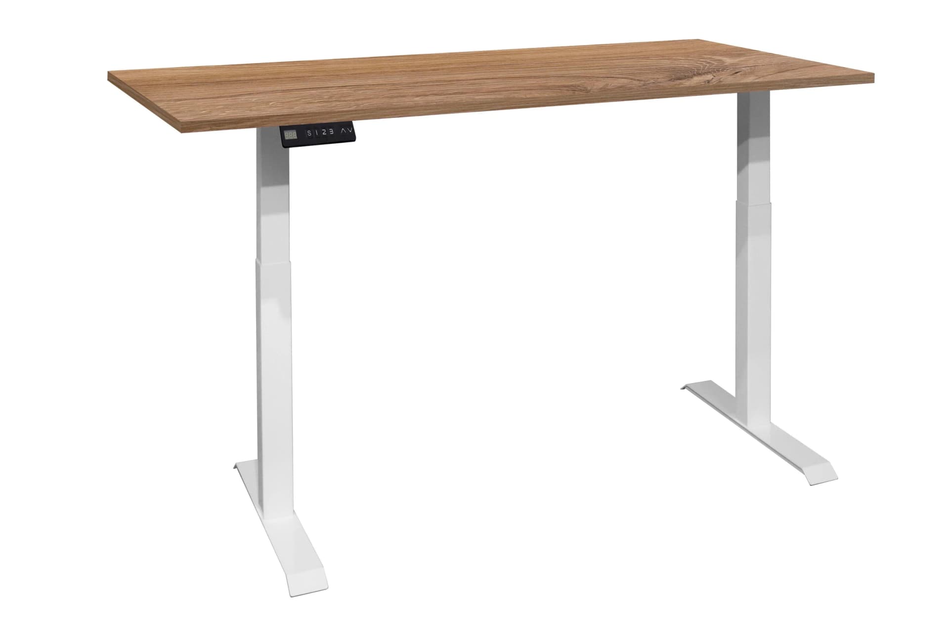 Schreibtisch MÄUSBACHER Big System Office Höhe verstellbar Weiß