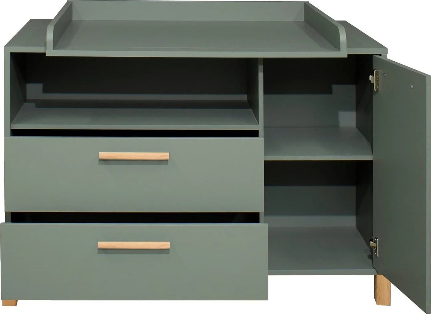 Wickelkommode Mäusbacher Oli pine grün mit Soft-Close - Bild 4