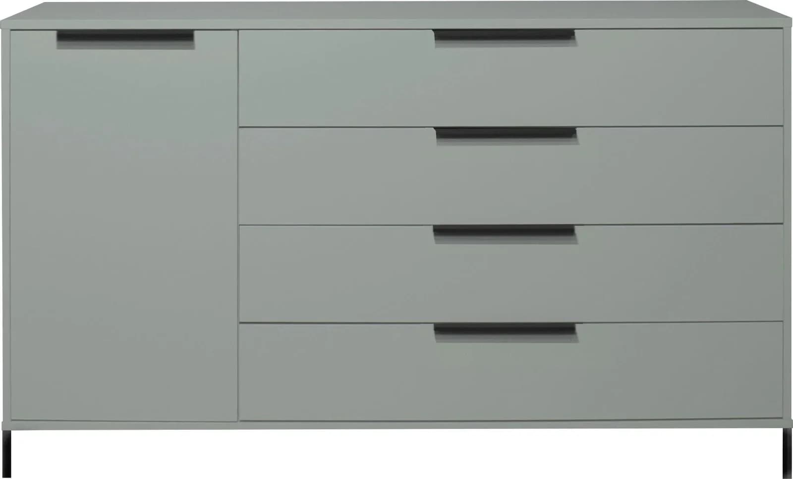 MÄUSBACHER Highboard Bonnie TOPSELLER Grün Matt Lack