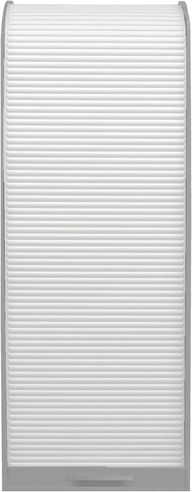 MÄUSBACHER Rollladenschrank Jalousieschrank Weiß/Grau