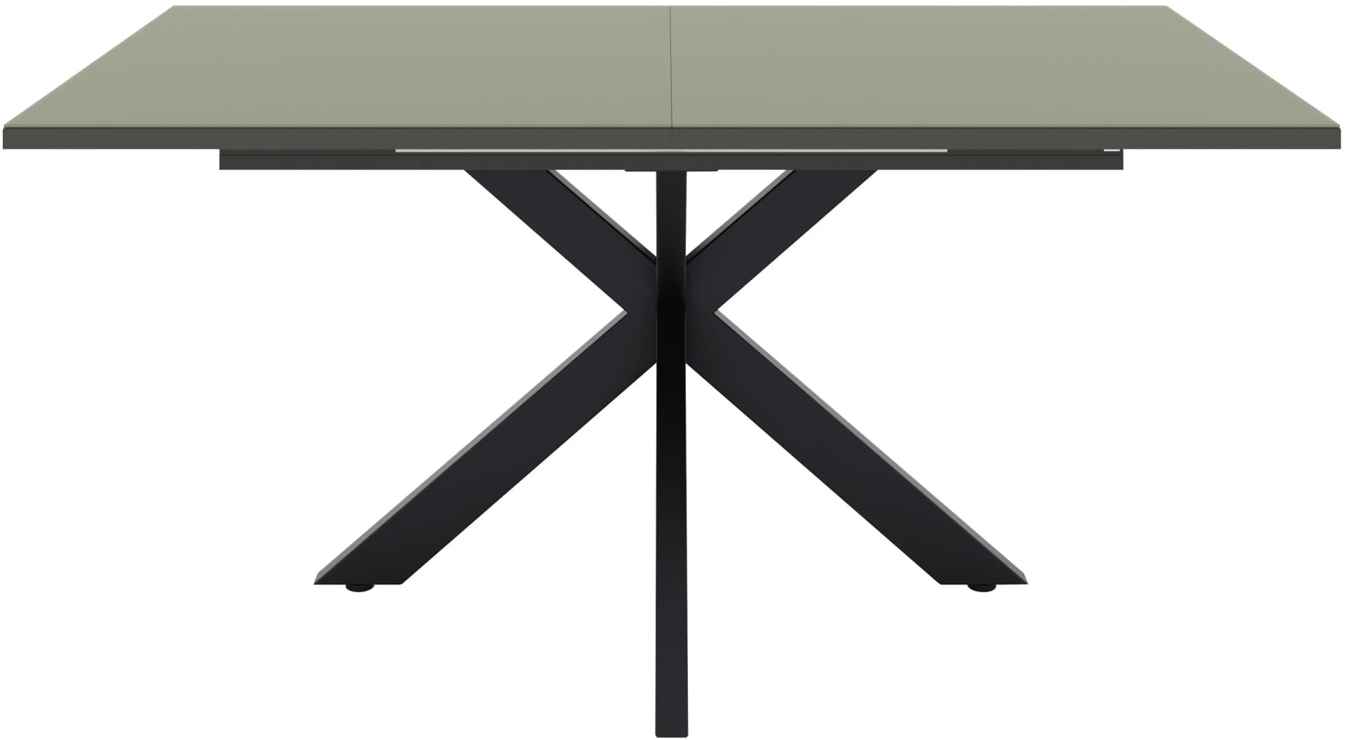Musterring Reno Esstisch Schwarz Glänzend Glas