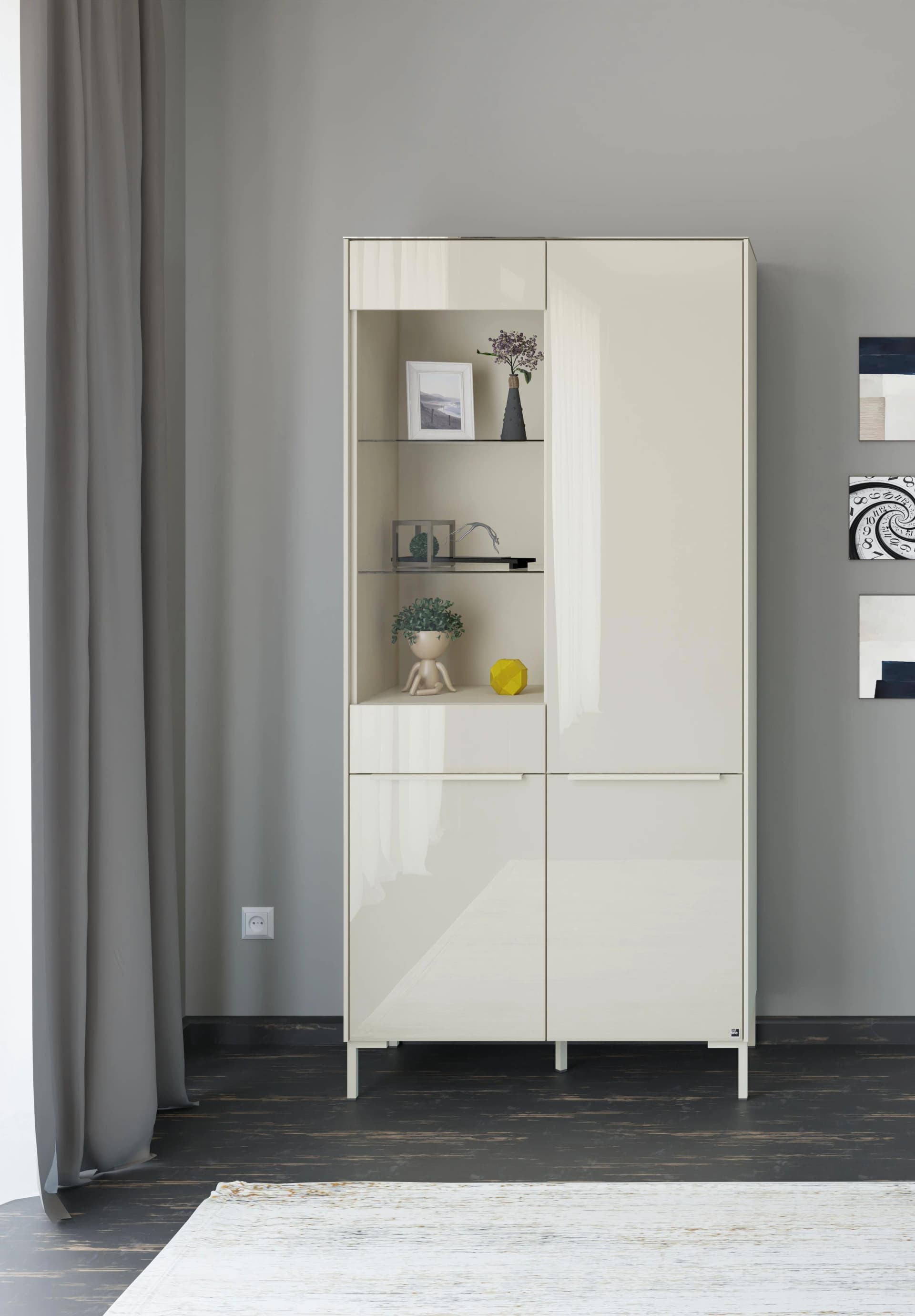 Standvitrine Reno Set one by Musterring