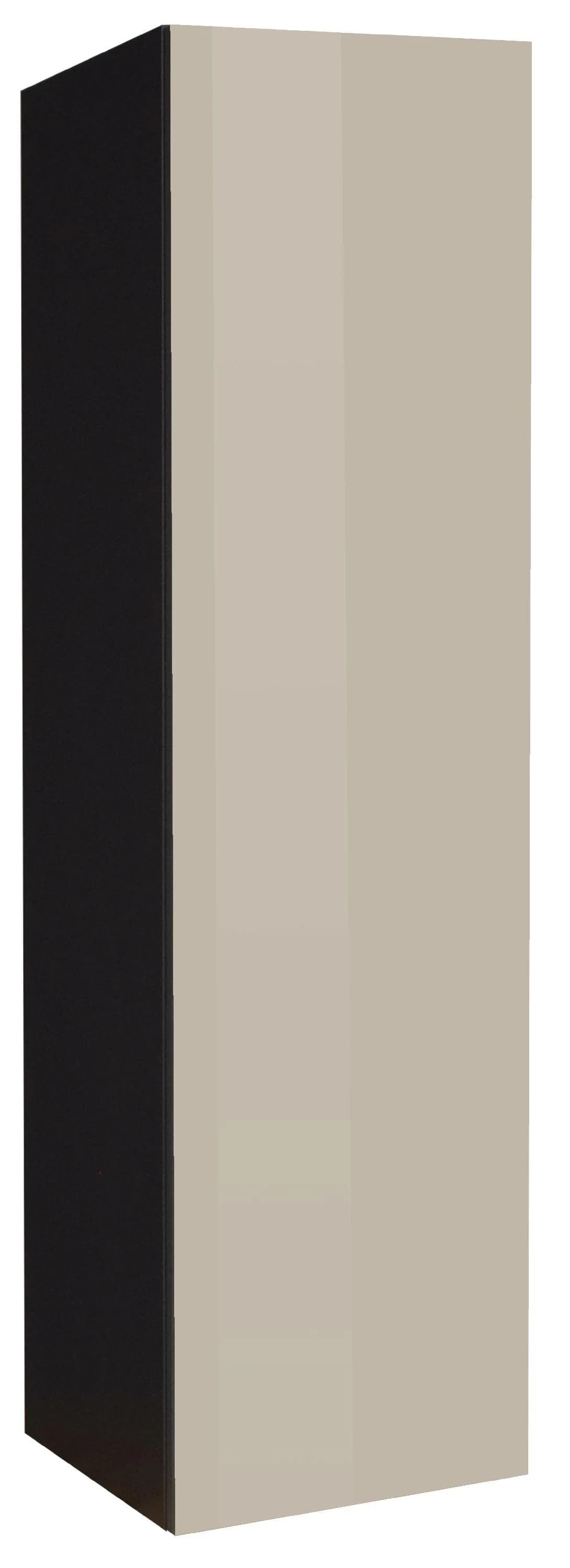 Hängeschrank MACKENZIE Graphit Schwarz Matt Lack