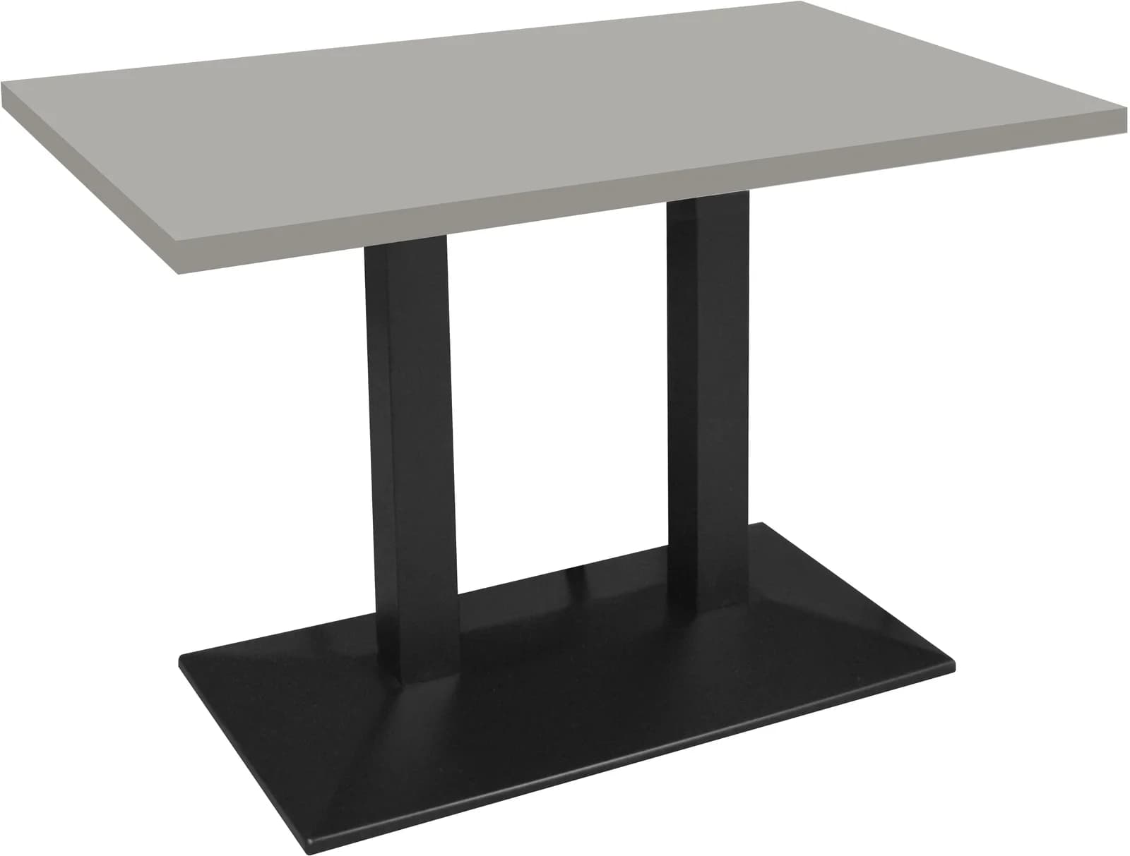 Mäusbacher Bistrotisch Big Bistro Metall Grau/Schwarz