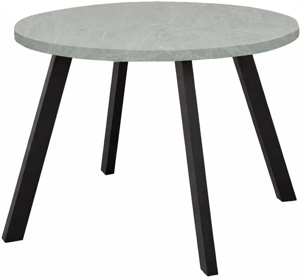 Mäusbacher Bistrotisch Big Bistro Metall Ø 70 cm weiß/schwarz