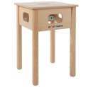 Sport-Thieme Gymnastikhocker Solid Buchenholz Therapiehocker Bild 2