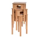 Sport-Thieme Gymnastikhocker Solid Buchenholz Therapiehocker Bild 3